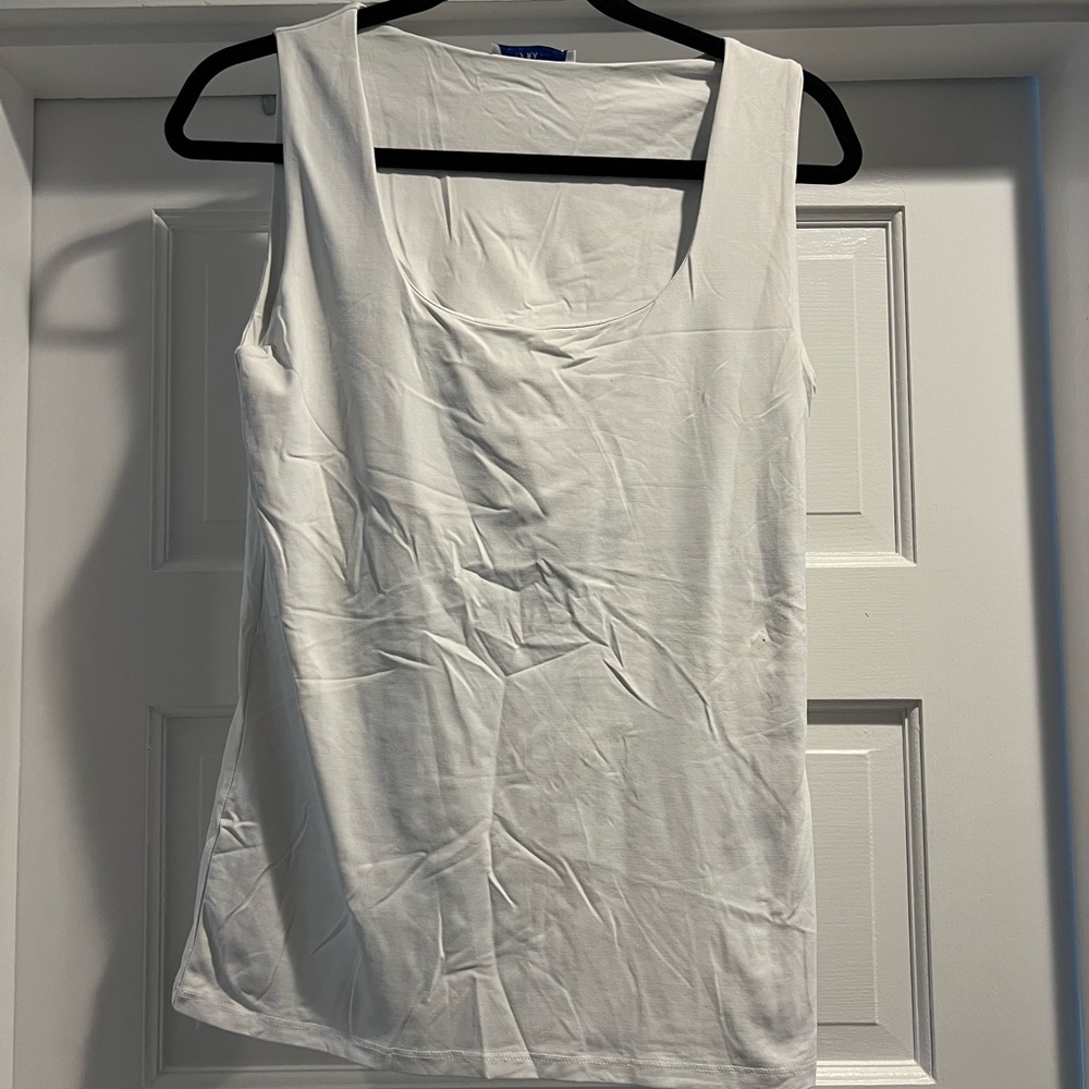 Zara White Tank Top